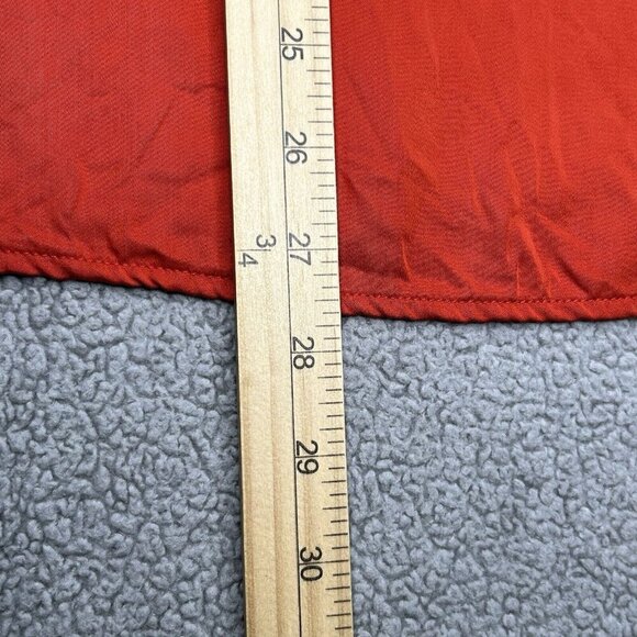 J Jill Top Rust 2X Soft Luxe Button-Front Shirt Intense Rust Flowy Office Classy - Picture 13 of 13